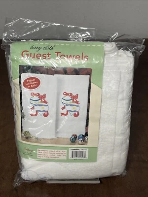 Kit de toallas par bordadas artesanales par adornos navideños 100 % algodón rizo Foto 1 de 4