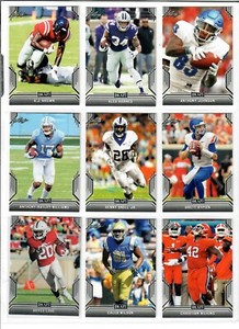 2019 Leaf Draft Football Base You Pick ROOKIE RC KYLER HOSKINS LOCK GRIER BOSA +