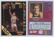 1992 Wild Card Collegiate 100 Stripe Tom Copa #102