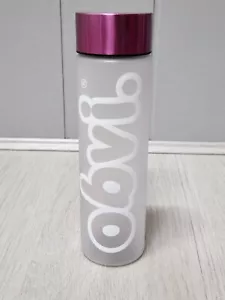BRAND NEW: OBVI PLASTIC FLASK 500ML BOTTLE WITH PURPLE METAL SCREW CAP LID - Picture 1 of 2