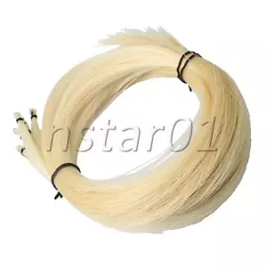 Paquete de accesorios de arco de violín de 83 cm de largo para arco de violín de 5 gramos blanco - Imagen 1 de 7