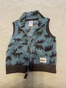 Boys Carters 9 Months Fleece Vest - Picture 1 of 4