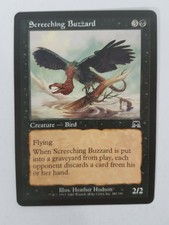 Screeching Buzzard Magic the Gathering MTG Onslaught Black Common