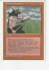 Magic the Gathering (MTG) 4th Edition - Winds of Change - Excellent Condition