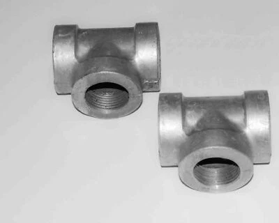 Aluminum Threaded Tee 1"  FNPT   Set of 2 - Image 1 of 2