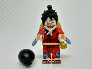 One Piece Luffytaro Custom Lego Minifigure - Picture 1 of 10