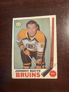 1969-70 O-Pee-Chee Johnny Bucyk #26 Boston Bruins VG Condition Hockey Card - Picture 1 of 2