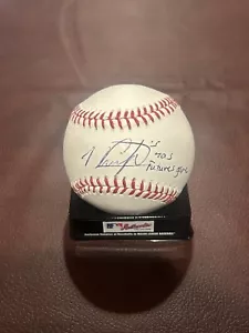Autografo Michael Conforto firmato Rawlings ROMLB Baseball Mets Rookie con iscrizione - Foto 1 di 2
