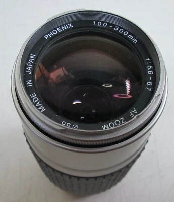 Phoenix AF Zoom Lens 100-300mm F1:5.6-6.7 For Minolta - Used - Image 1 of 4