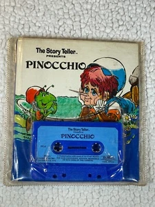 Vintage The Story Teller Presents Pinocchio 1973 Hardcover Buch & Kassette - Bild 1 von 14