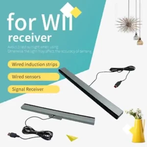 Wired Infrared Sensor Bar IR Ray Inductor for Nintendo Wii Wii U Remote Motion - Picture 1 of 11