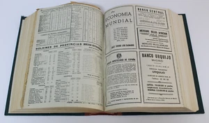 Antigua Revista Semanal ECONOMIA MUNDIAL Año 1953 Completo y Encuadernado. - Imagen 1 de 8