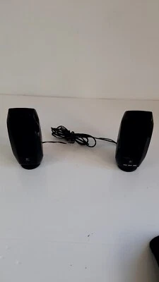 Logitech S-150  2.0 Digita portable  USB Speakers - Black  with travel  case - Image 1 of 4