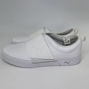 Puma El Rey II Logomania weiße Turnschuhe Freizeitschuhe 384369-03 Herren Gr. 14 - Bild 1 von 11