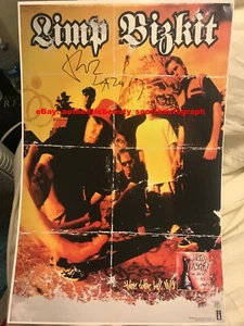 FRED DURST LIMP BIZKIT PUNK ROCK ALTERNATIVE MUSIK BAND SIGNIERT 12x18 REPRINT RP - Bild 1 von 1