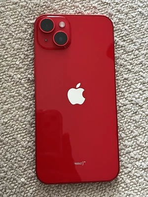 Apple iPhone 14+ Plus 128GB Red, Unlocked, 100% Battery - Image 1 of 2