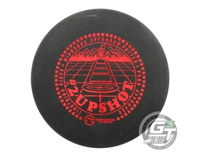 USED Lightning LAST FIRST RUN Warbird #2 Upshot 173g Black Putter Golf Disc - Picture 1 of 2