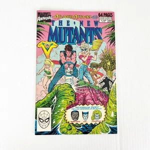 Vintage 1989 Marvel New Mutants Annual 5 Atlantis Attacks Comic Book - Bild 1 von 3