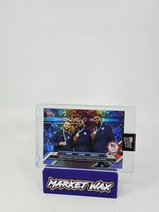 2024 Topps Now Curry James Durant 26SP Olympic Team Rainbow Foil - Picture 1 of 2