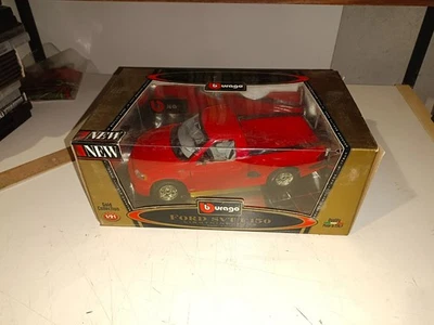 MODELLINO BBURAGO FORD SVT F 150 ROSSA SCALA 1:21 CON SCATOLA - Immagine 1 di 3