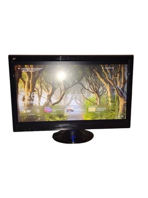 VIEWSONIC 24" LED MONITOR DISPLAY FHD 1080P WITH STAND BLACK VA2446M-LED - Image 1 of 4
