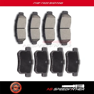 Front + Rear Ceramic Brake Pads For Honda Accord 2008-2010, Acura TSX 2009-2010 - Bild 1 von 10