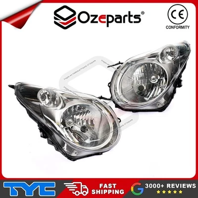 Set / Pair of LH+RH Head Light Lamp For Suzuki Alto Hatch GF 2009~2014 - Image 1 of 4