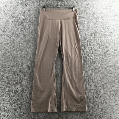 Calvin Klein Leggings Acampanados Elásticos Mujer L (real 30x27.5) Beige Tiro Alto Foto 1 de 4