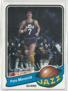 1979-80 Topps #60 Pete Maravich VG-VGEX New Orleans/Utah Jazz - Foto 1 di 2