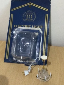 1:12 DOLLS HOUSE EMPORIUM #7042 CHANDELIER ELECTRIC LIGHT - Picture 1 of 11