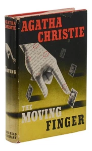 The Moving Finger ~ AGATHA CHRISTIE ~ First Ediiton ~ 1st 1942 ~ MISS MARPLE - Picture 1 of 7