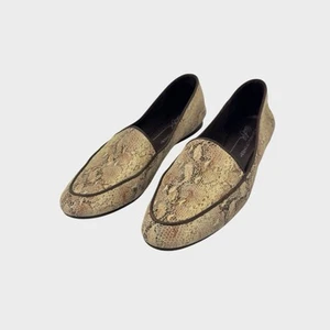 Mocasines Donald J Pliner Vintage Piel de Serpiente - Hechos en Italia - Talla 7.5 - Imagen 1 de 11