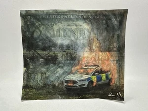 Chris Boyle - Hot Fuzz - 1/1 Money Art Sammlerstück Dollars & Münzen - Bild 1 von 11