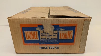 LIONEL ORIG 1950 SET BOX - 1469WS FLETE SET BOX (HB29)....TK Foto 1 de 4
