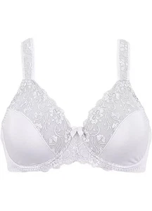Reggiseno donna con ferretto bianco grazioso reggiseno donna minimizzatore di Bonprix UK 38 DD-MARKS - Foto 1 di 5