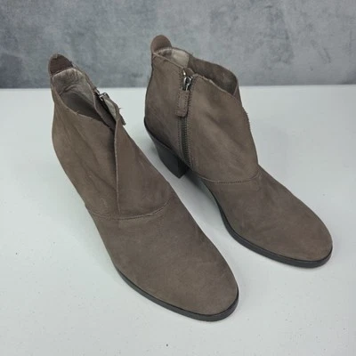 Botín de cuero marrón intaglio Eileen Fisher Murphy talla 8 para mujer’s Foto 1 de 4