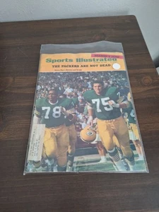 28 ottobre 1968 rivista illustrata sportiva Green Bay Packers Gregg & Brown - Foto 1 di 6