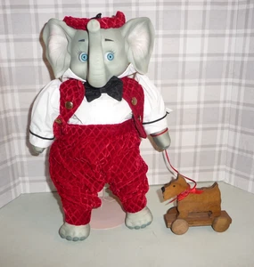 Dolly Dingle Elefant Puppe Goebel 1998 Morgan Mahoney Ltd 4 / 10 signiert Musical - Bild 1 von 14