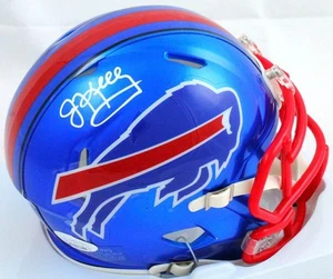 Jim Kelly Autographed Buffalo Bills Flash Speed Mini Helmet - JSA W *White - Picture 1 of 10