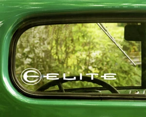 2 ELITE ARCHERY BOWS LOGO DECALs Sticker Bogo For Car Window Bumper Laptop - Picture 1 of 1