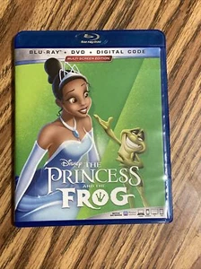 Disney Princess and The Frog Blu-Ray + DVD (Digital Code Not Included) - Picture 1 of 2