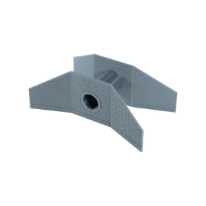 Wasserdurchlass gemauert mit Rohr doppelt, Spur N, unlackiert, grau - Bild 1 von 3