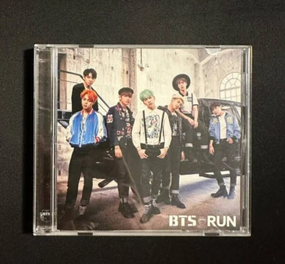 BTS 'RUN' First Press Limited Edition Japanese Single Album [No Photocard] - Image 1 of 3