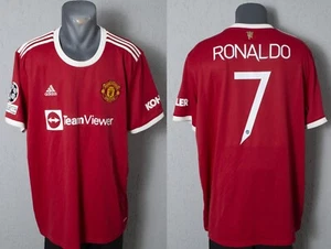 Manchester United Ronaldo Jersey 2021/2022 Home Football Soccer Shirt Size 2XL - Picture 1 of 8