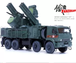 PANZERKAMPF 1/72 russo S1 sistema di difesa aerea corazzato modello parata dipinto - Foto 1 di 18