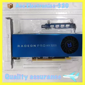 1PCS AMD Radeon Pro WX 3200 4GB WX3200 Workstation Graphics Card - Picture 1 of 6