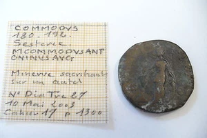 MONNAIE ANTIQUE - COMMODUS 180/192 SESTERCE - A DECOUVRIR ... !!*** - Picture 1 of 2