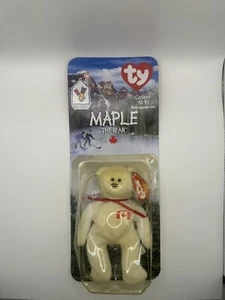 RARE Error 1993 Maple The Bear - 1999 McDonald's Ty Beanie Baby - Bild 1 von 3