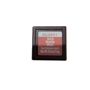 Burts Bees 100 % natürlicher glänzender Lippenstift, Nude Mist - 2 Tuben - Bild 1 von 6