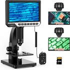 Microscope numérique LCD Elikliv 7 pouces 2000X microscope biologique et télécommande